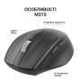 Миша бездротова OfficePro M315B Black