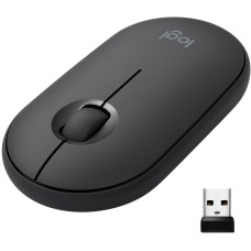 Миша бездротова Logitech Pebble M350 (910-005718) Black USB
