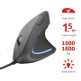 Миша Trust Verto Ergonomic Mouse Black (22885)