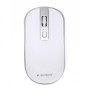 Мишка бездротова Gembird MUSW-4B-06-WS White/Silver