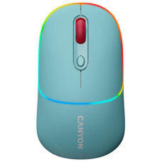 Миша бездротова Canyon MW-22 Dual Band RGB Wireless Dark Cyan (CNS-CMSW22DC)