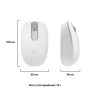 Миша бездротова Logitech M196 Off White (910-007460)