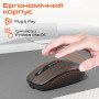 Миша бездротова Meetion BTM100R Black/Steel Gray (MT-BTM100R-A)
