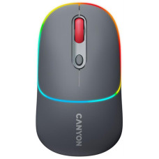 Миша бездротова Canyon MW-22 Dual Band RGB Wireless Dark Grey (CNS-CMSW22DG)