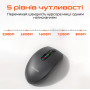 Миша бездротова Meetion BTM100R Black/Steel Gray (MT-BTM100R-A)