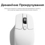 Миша бездротова Keychron M6S WL White (M6S-B72)