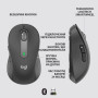 Мышь беспроводная Logitech Signature M650 (910-006253) Graphite USB
