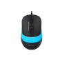 Мышь A4Tech FM10 Black/Blue USB