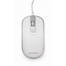 Мишка Gembird MUS-4B-06-WS White/Silver