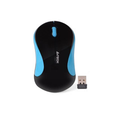 Мышь беспроводная A4Tech G3-270N Black/Blue USB V-Track