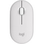 Мишка бездротова Logitech Pebble Mouse 2 M350s White (910-007013)