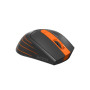 Мышь беспроводная A4Tech FG30S Orange/Black USB