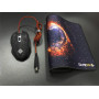 Миша GamePro GS347 Black USB + килимок