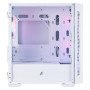 Корпус 1stPlayer D4-M-WH-2F1P-W-1F1-W White