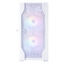 Корпус 1stPlayer D4-M-WH-2F1P-W-1F1-W White