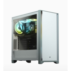 Корпус Corsair 4000D Tempered Glass White (CC-9011199-WW) без БП