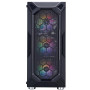 Корпус 1stPlayer X6-BK-4F1 Black без БЖ