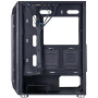 Корпус 1stPlayer X6-BK-4F1 Black без БЖ