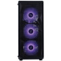 Корпус 1stPlayer FD3-M-BK-4F7 Black без БЖ