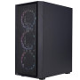 Корпус 1stPlayer Go6-BK-4FS7 Black без БЖ
