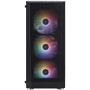 Корпус 1stPlayer FD5-M-BK-4F1 Black без БЖ