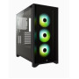 Корпус Corsair iCUE 4000X RGB Tempered Glass Black (CC-9011204-WW) без БП