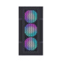 Корпус 1stPlayer T3-4F1-BK Black без БП
