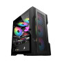 Корпус 1stPlayer T3-4F1-BK Black без БП