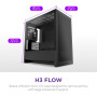 Корпус NZXT H3 Flow Black без БЖ (CC-H31FB-01)