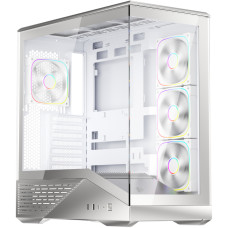 Корпус 1stPlayer GM7-SV-3FN7R-W-1FN7-W Silver
