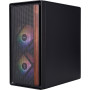 Корпус 1stPlayer WD1-BK-3F1 Black