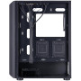 Корпус 1stPlayer H6-BK-4F7 Black без БЖ