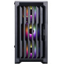 Корпус 1stPlayer H2-BK-4F7 Black без БЖ