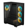 Корпус Gigabyte Aorus C500 Panoramic Stealth Tempered Glass Black без БП (GB-C500P ST)