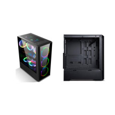 Корпус Golden Field 7681(P1B) Black без БП