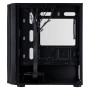Корпус 1stPlayer X3-M-BK-4F1 Black без БЖ