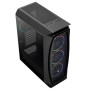 Корпус AeroCool Aero One Mini Eclipse-G-BK-v1 (ACCS-PB18143.11) Black без БЖ