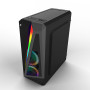 Корпус 1stPlayer R5-3R1 Color LED Black без БП