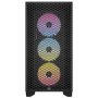 Корпус Corsair 3000D RGB Tempered Glass Black (CC-9011255-WW) без БЖ