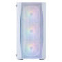 Корпус 1stPlayer X3-M-WH-4F1-W White без БЖ