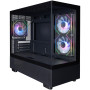 Корпус 1stPlayer Mi5-BK-2FC7R-1FC7 Black без БЖ