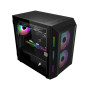 Корпус 1stPlayer D3-3F2-PLUS Black без БП