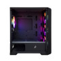 Корпус 1stPlayer T5-BK-4F1 Black без БЖ