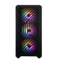 Корпус 1stPlayer T5-BK-4F1 Black без БЖ