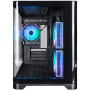 Корпус 1stPlayer UV6-BK-2FC7R-1FC7 Black без БЖ