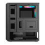 Корпус 1stPlayer RB-4-1G6-BK Black без БП