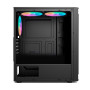 Корпус 1stPlayer RB-4-1G6-BK Black без БП