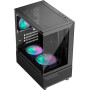 Корпус 1stPlayer Mi2-A-2F2R(AP)-1F2(AP)-BK Black без БЖ