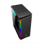 Корпус 1stPlayer RB-4-1G6-BK Black без БП