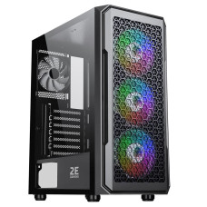 Корпус 2E Gaming Hexagon Black (2E-G338) без БП